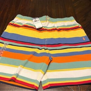 Polo Ralph Lauren Big Boys Striped Colorful Cotton Shorts Size 18/20